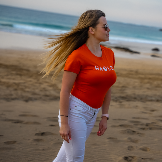 Moment - Narancssárga női póló