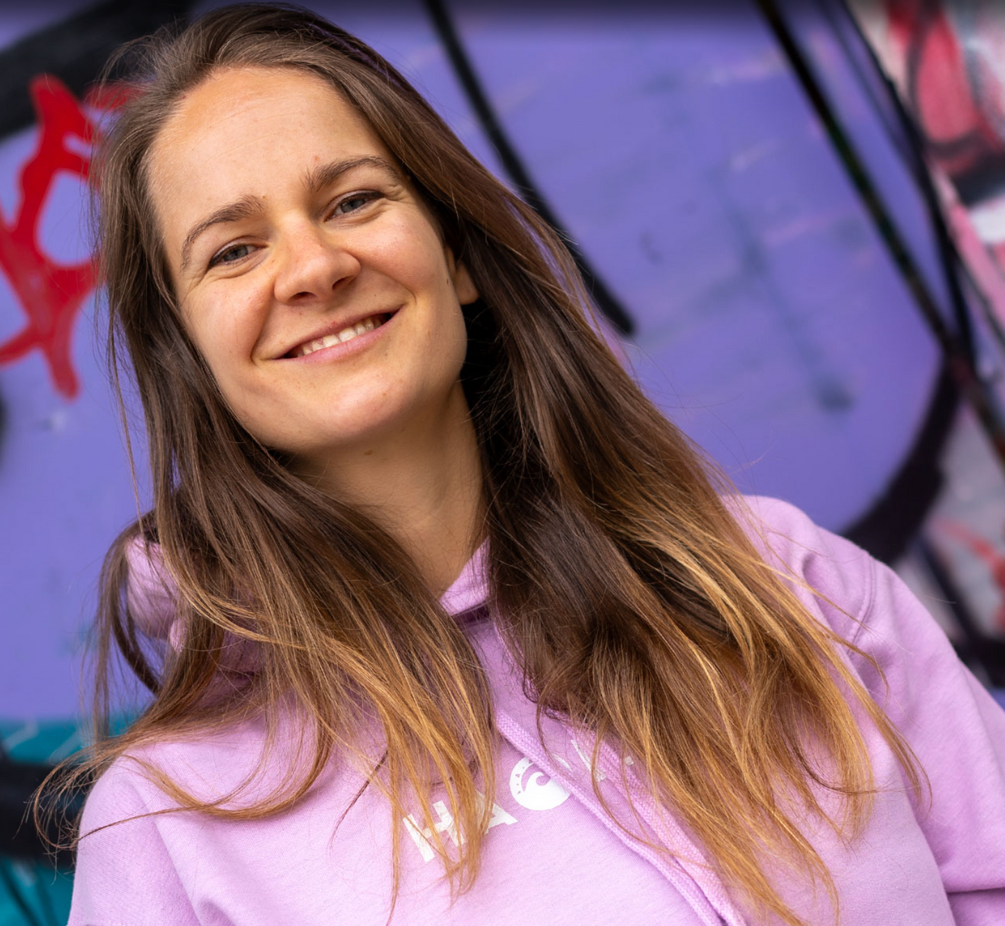 Panka - Vibe - Pink hoodie - Női