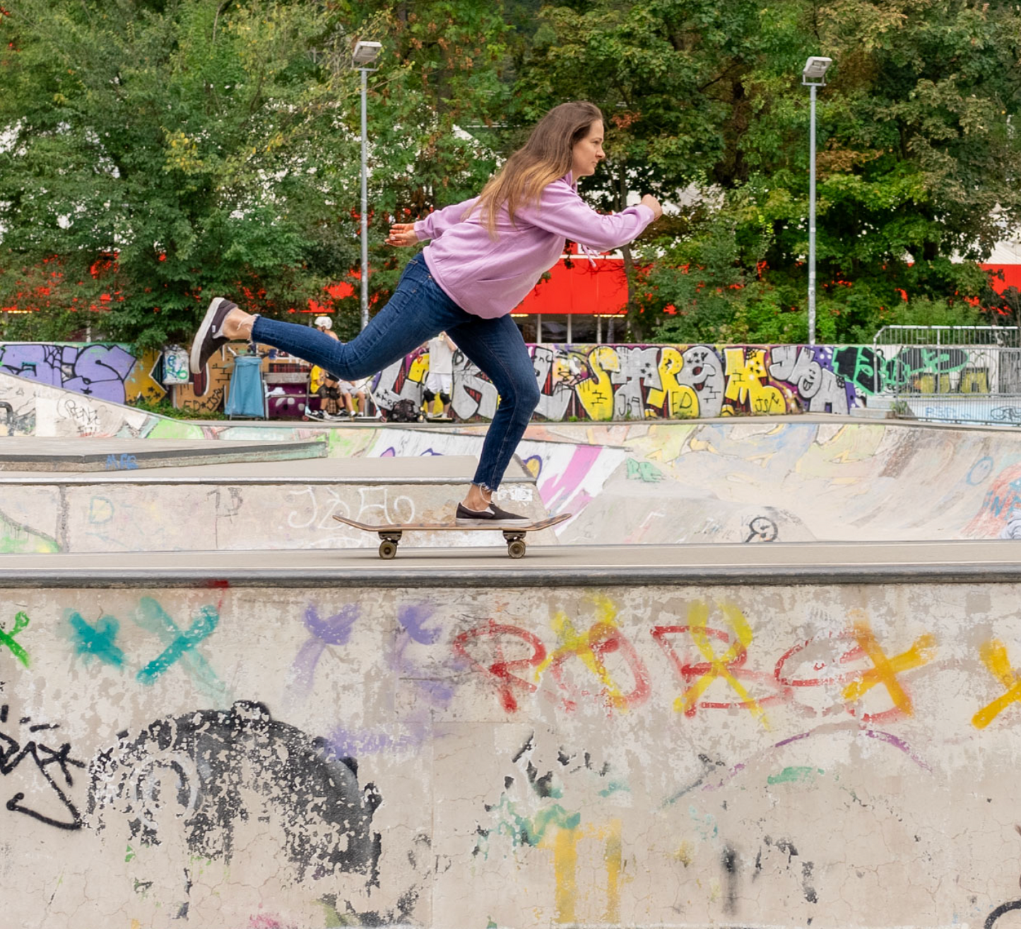Panka - Vibe - Pink hoodie - Női