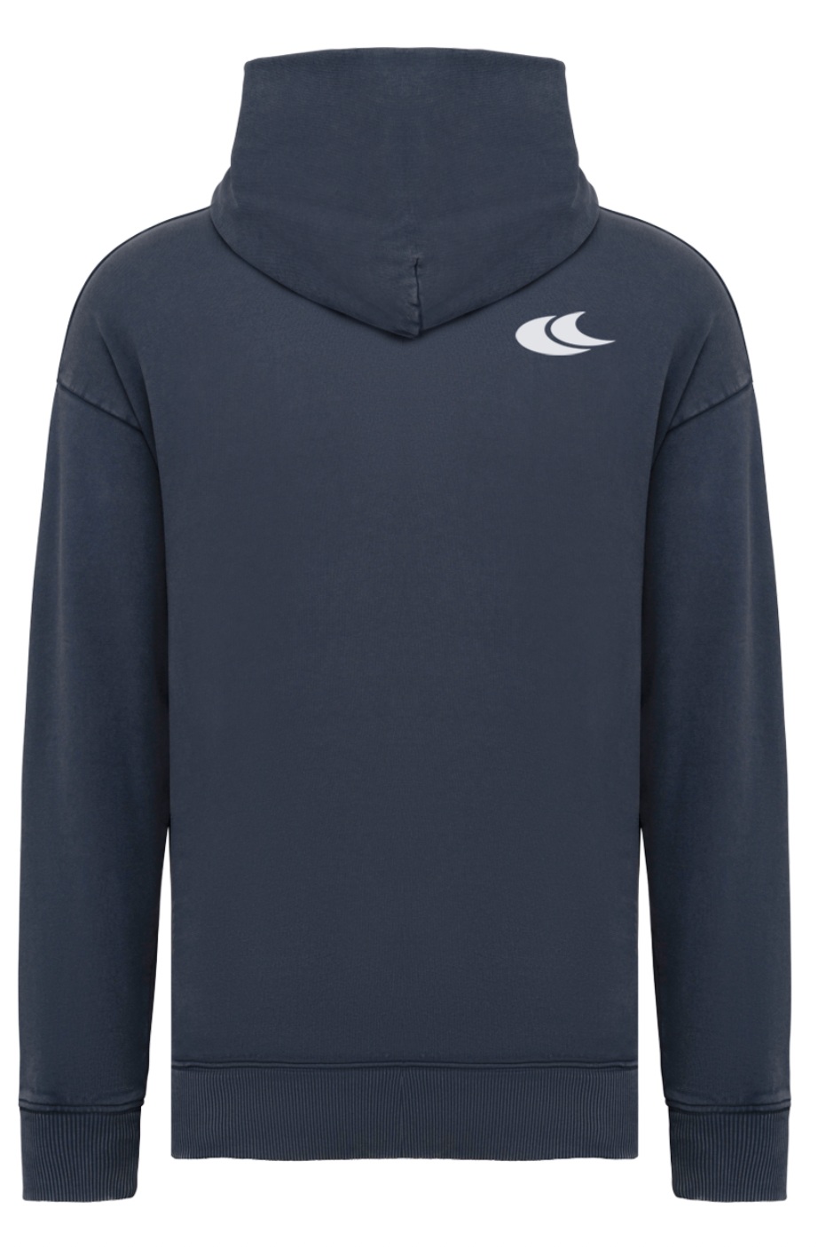 Live your passion - Koptatott Navy Blue - Oversize hoodie - Férfi