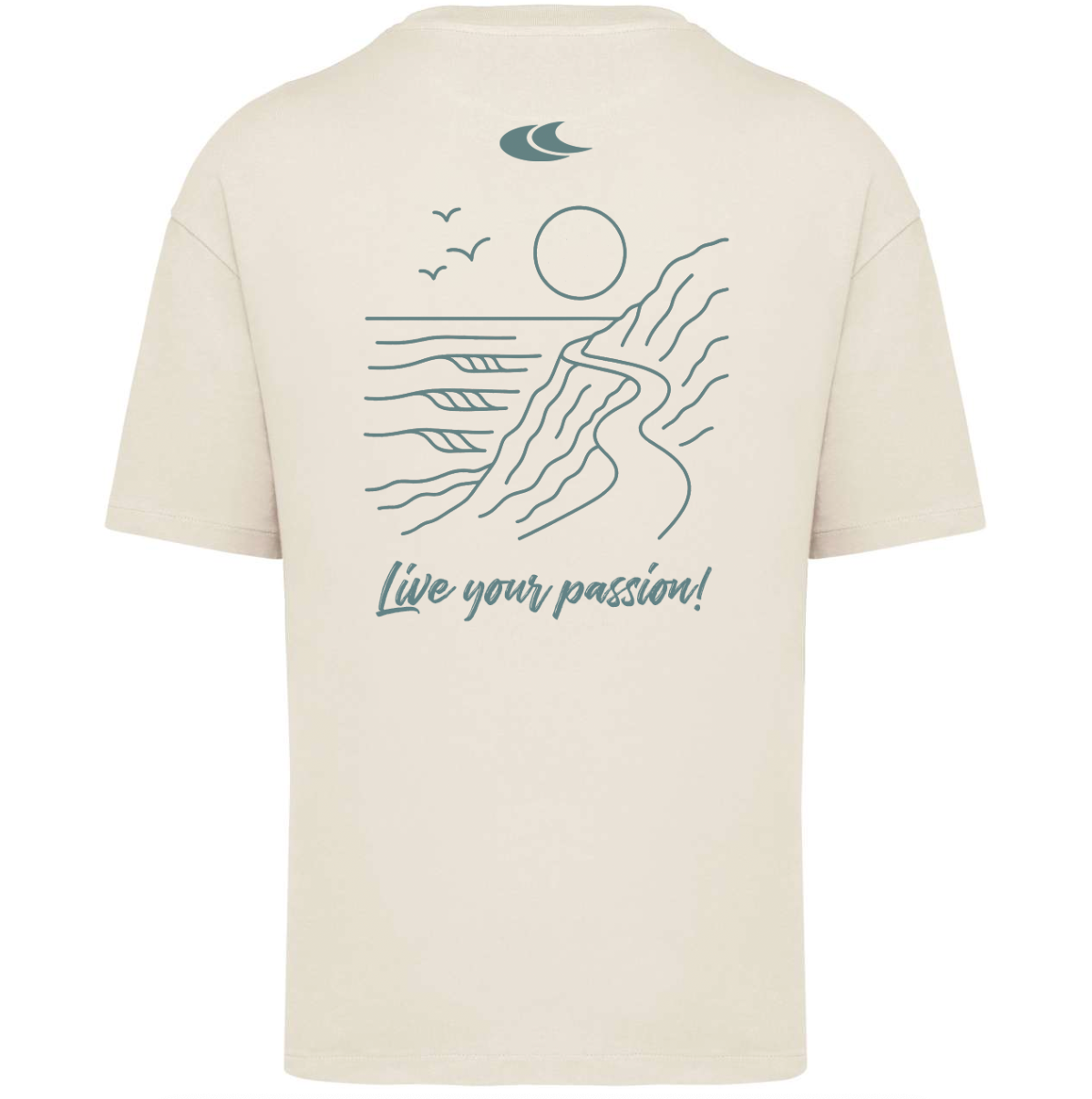 Beach - Oversize póló - Férfi - Ivory