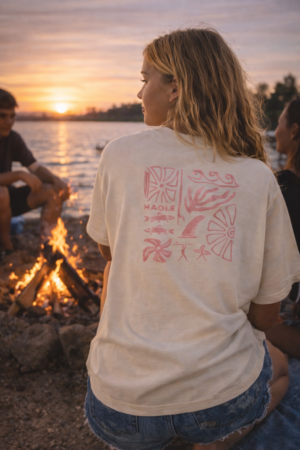 Ocean Vibe - Női oversize póló