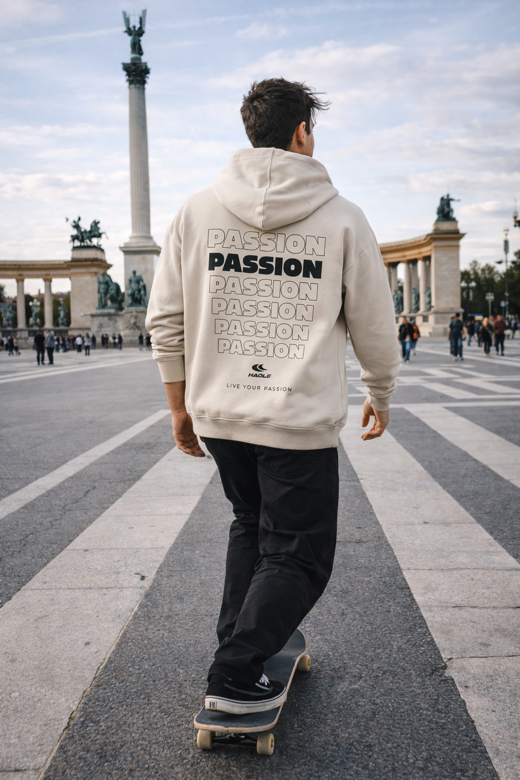 Passion - Hoodie - Férfi
