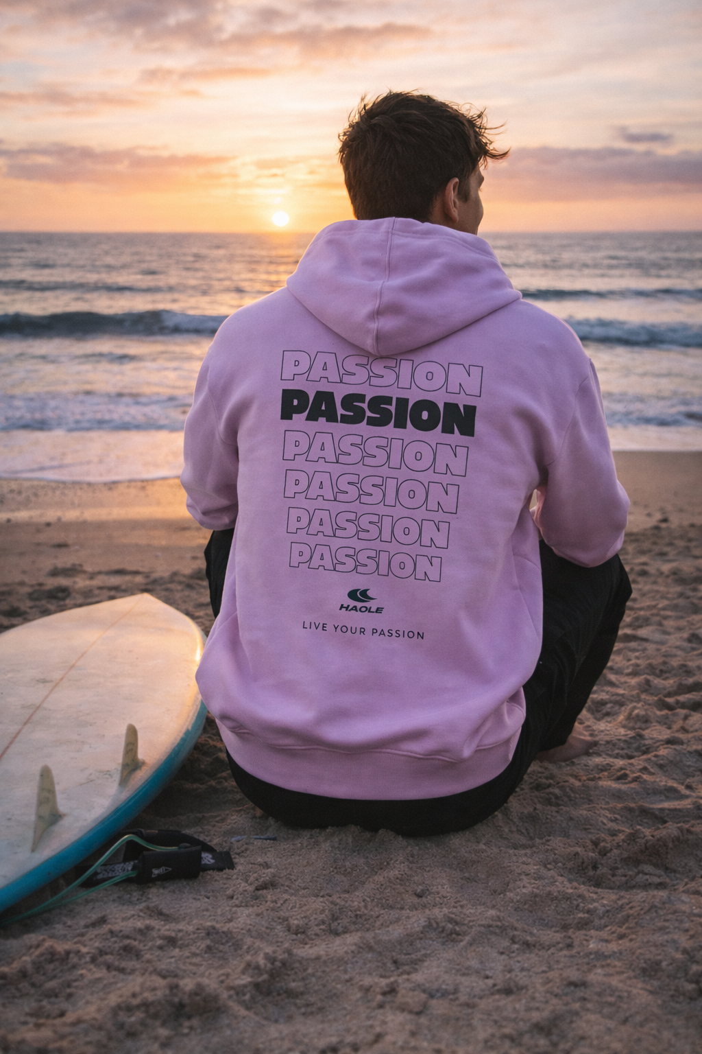 Passion - Hoodie - Férfi