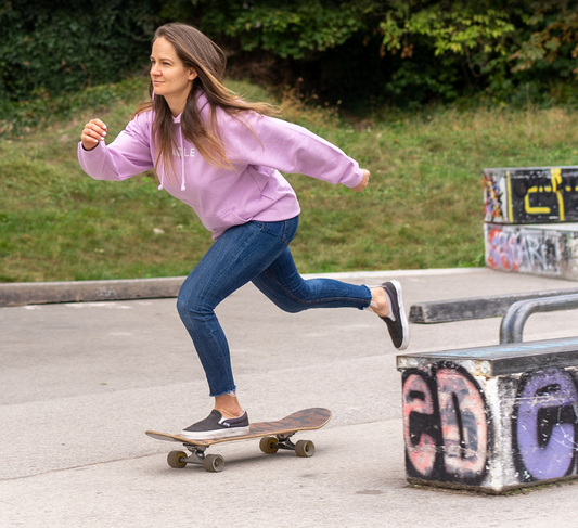 Panka - Vibe - Pink hoodie - Női