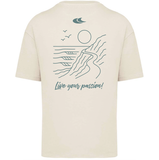 Beach - Oversize póló - Férfi - Ivory