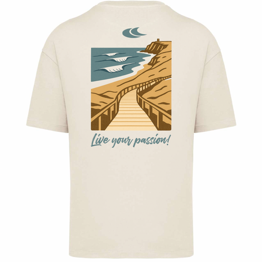 Beach Life  - Oversize póló - Férfi - Ivory