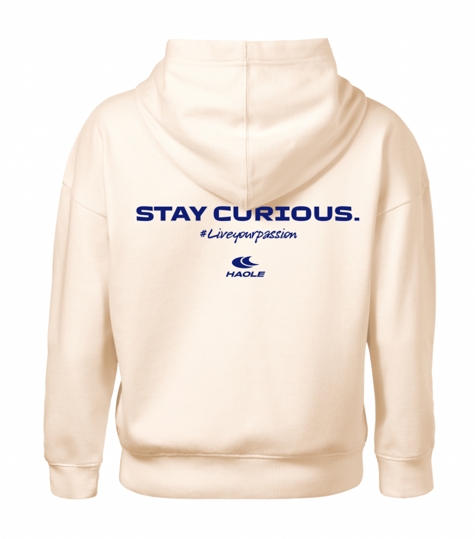 Stay Curious Hoodie - Női