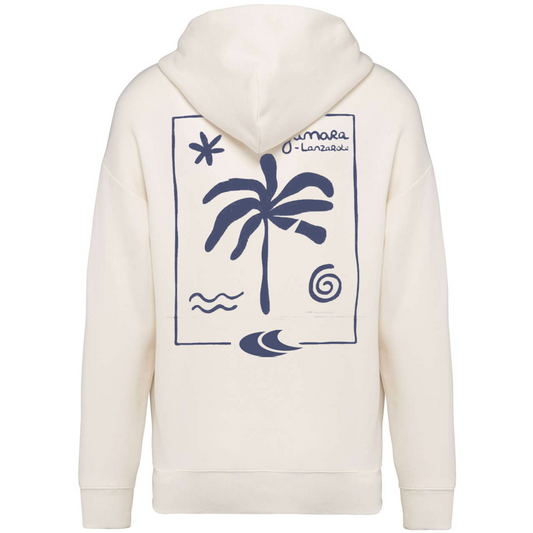 Lanzarote - Oversize Hoodie - Ivory - Férfi